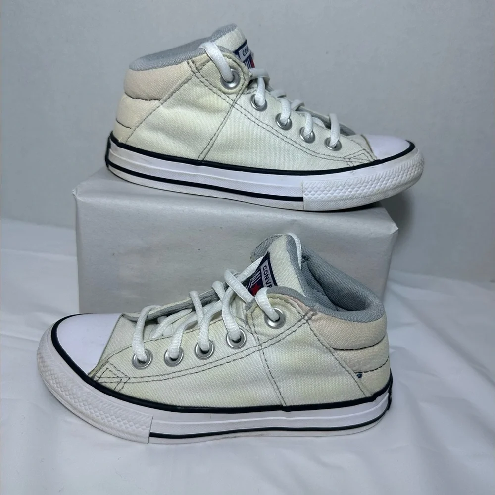 Converse Kids High-Top Sneakers - White